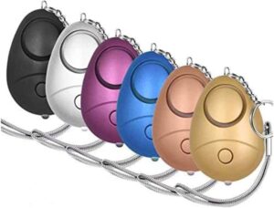 KOSIN Personal Safety Alarm, 6 Pack 140DB Personal Security Alarm Keychain